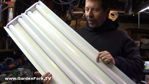 Cheap Grow Light Stand : GF Video - GardenFork.TV - DIY Living