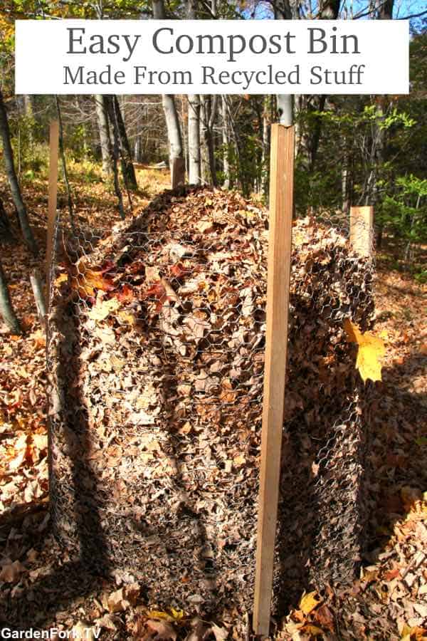 make a compost bin