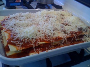 Super Fast Lasagna For A Family Dinner Gardenfork Eclectic Diy