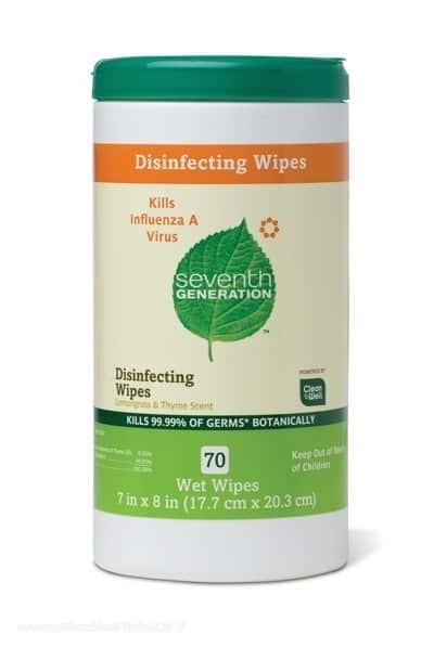 Seventh Generation's new disinfecting wipes