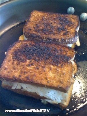 grilled cheese recipe on www.gardenfork.tv