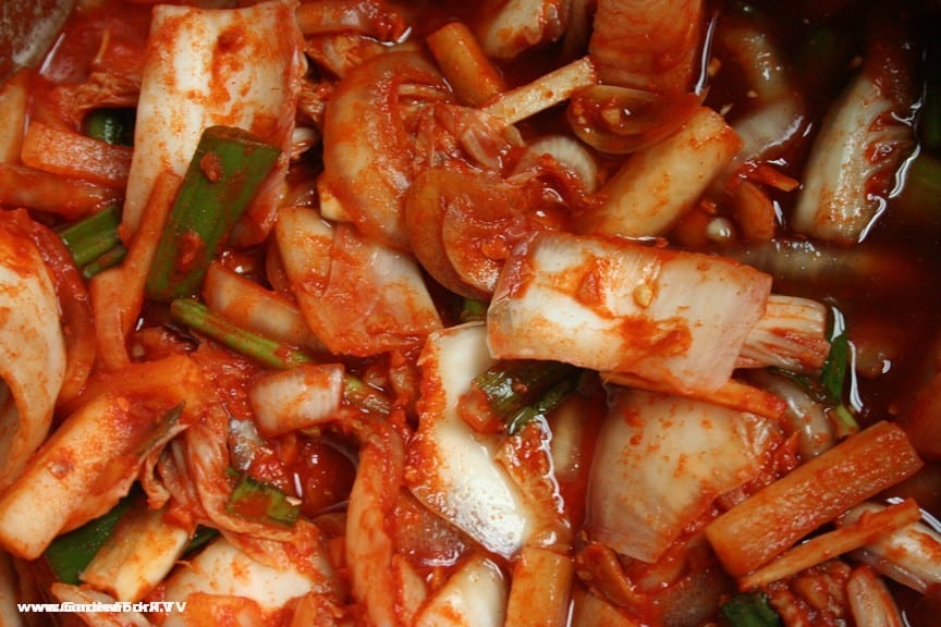 Kimchi fermenation