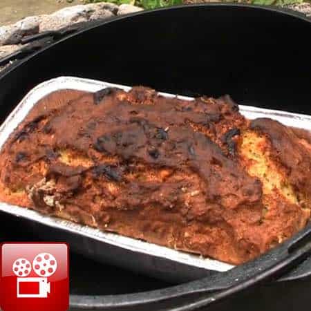 Dutch Oven Banana Bread - Fresh Off The Grid