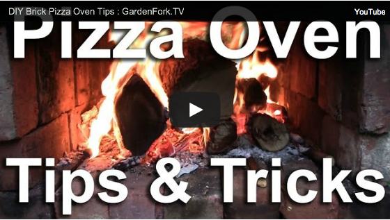 DIY pizza oven video