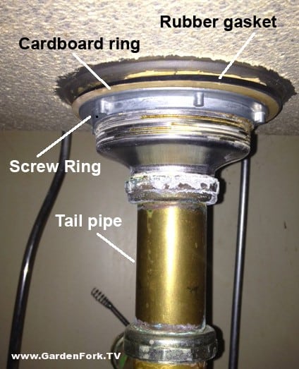 How To Install Kitchen Sink Drain Strainer, Stop Leaks 