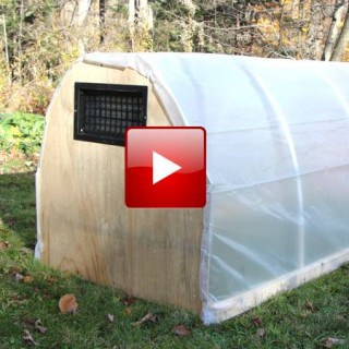 hoop house cold frame