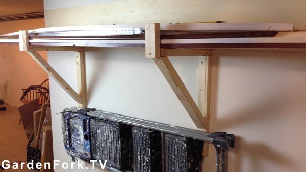 DIY storage racks