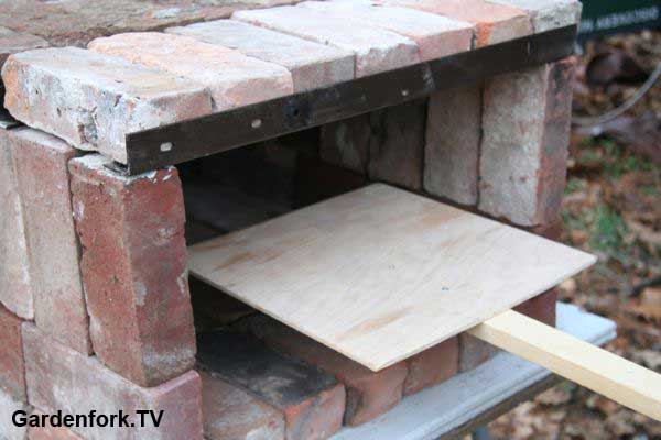 brick pizza oven plans