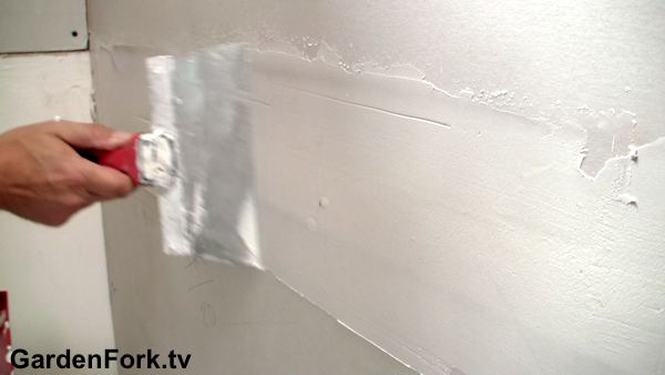 mud and tape drywall