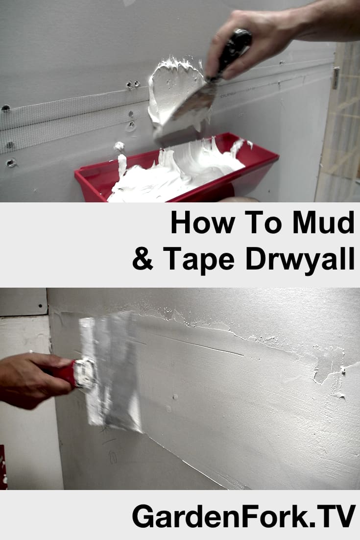 How To Mud And Tape Sheetrock Video