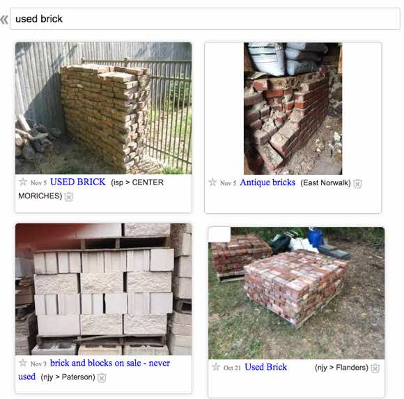 find-used-brick