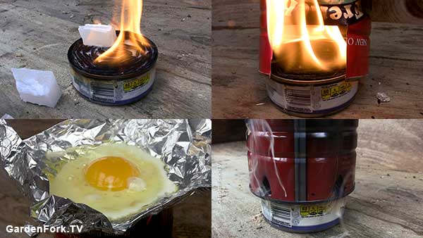 Tin Can Camp Stove, Buddy Burner, or Hobo Stove - GF Video - GardenFork -  Eclectic DIY