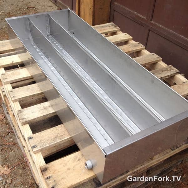 maple syrup evaporator pan