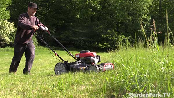 self propelled mower