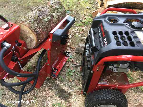 Troy Bilt Flex log splitter