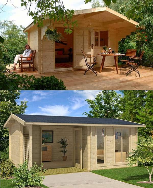 Buy A Tiny House Kit On ? - GardenFork - Eclectic DIY