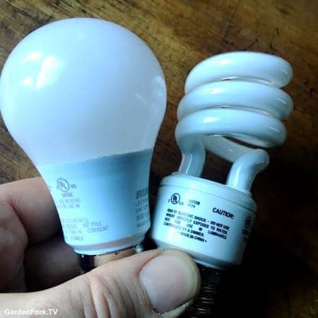 LED vs CFL lights