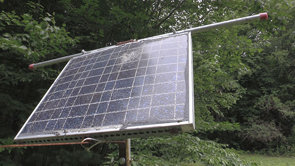 Cheap solar panel system