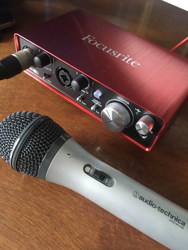 microphone and audio equipment