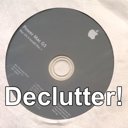 A close up of CD ROM